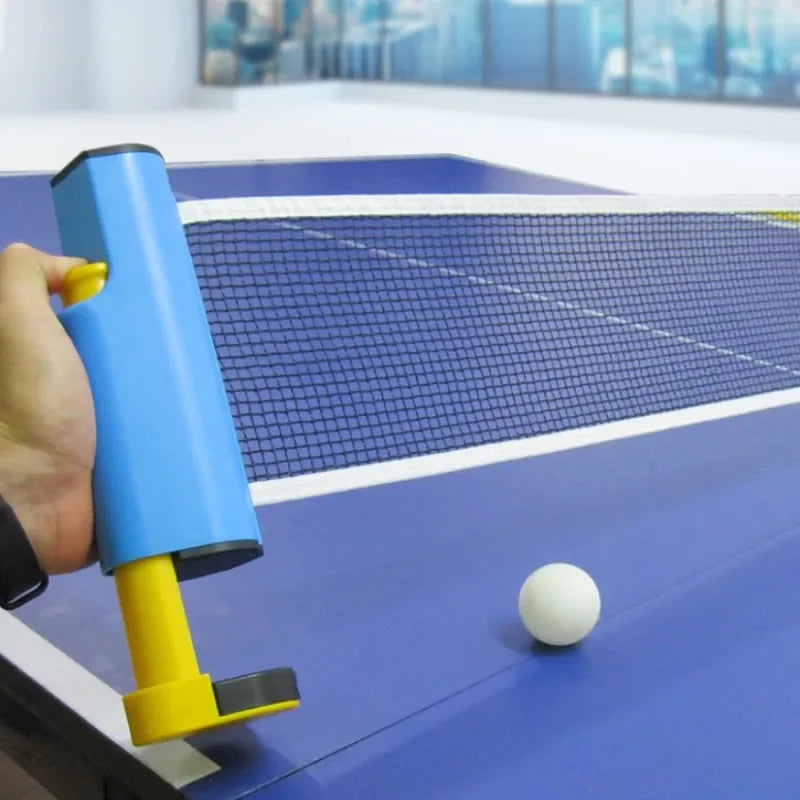 Rede retrátil de tênis de mesa/ping pong com até 170cm - portátil e fácil de colocar